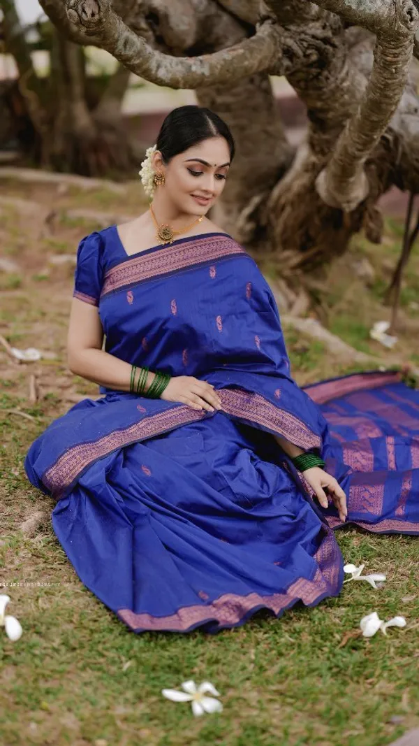 BLUE_GREEN_PURE_BANARASI_SAREE